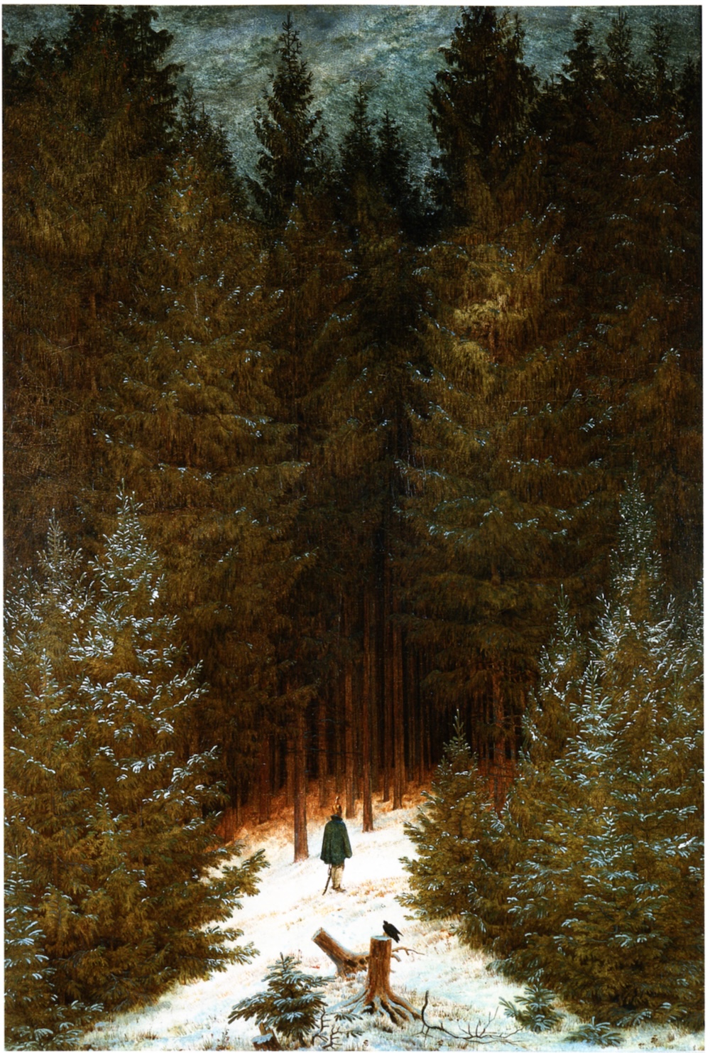 Caspar David Friedrich &lsquo;The Chasseur in the Forest&rsquo; (1813-14)
