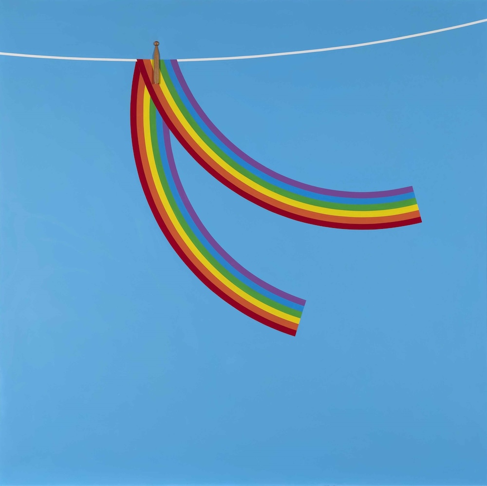 Patrick Hughes &lsquo;Wet Rainbow for David&rsquo; (1978)