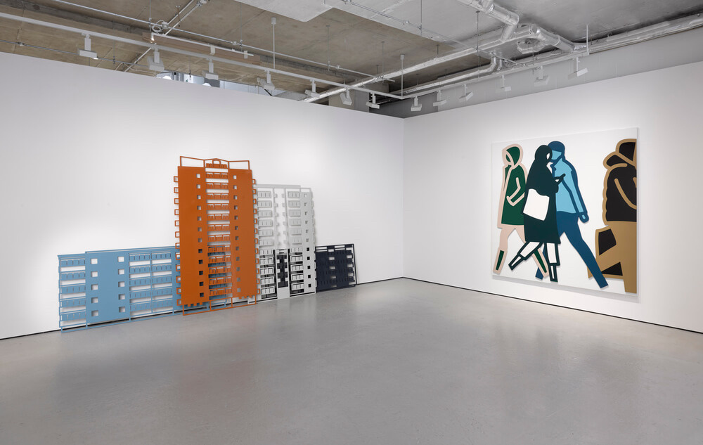 julian opie - installation view