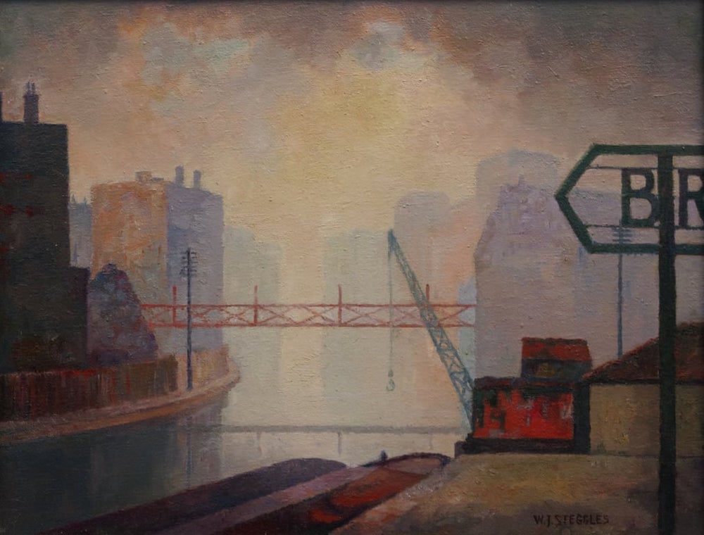 Walter Steggles - Brymay Wharf