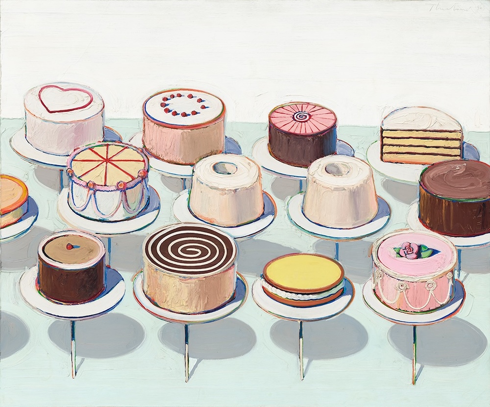 Wayne Thiebaud &lsquo;Cakes&rsquo; (1963)